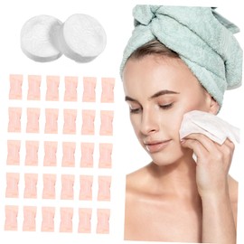 Baluue Travel Washcloth Disposable Towels for Travel Compressed Face Towels Facial Cleansing Paper Soft Cotton Bath Sheet Towels