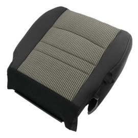 GXARTS Driver Side Bottom Lower Replacement Cloth Seat Cover Gray #V3 Compatible with Dodge Ram 1500 2500 3500 4500 5500 2009 2010 2011 2012