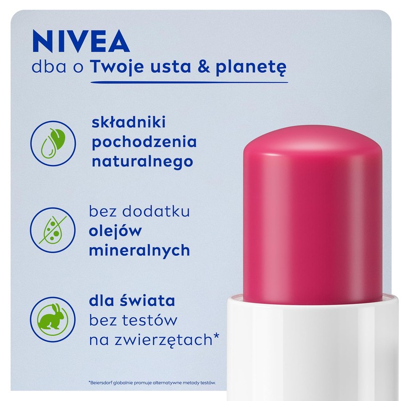 NIVEA Nourishing Lipstick Cherry Shine 4.8 g