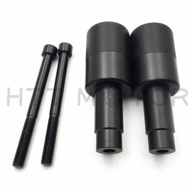 HTTMT MT219-052- Frame Slider Crash Protector Compatible with 2008-2012 Suzuki Hayabusa Gsx1300R Gsxr 1300 Bk