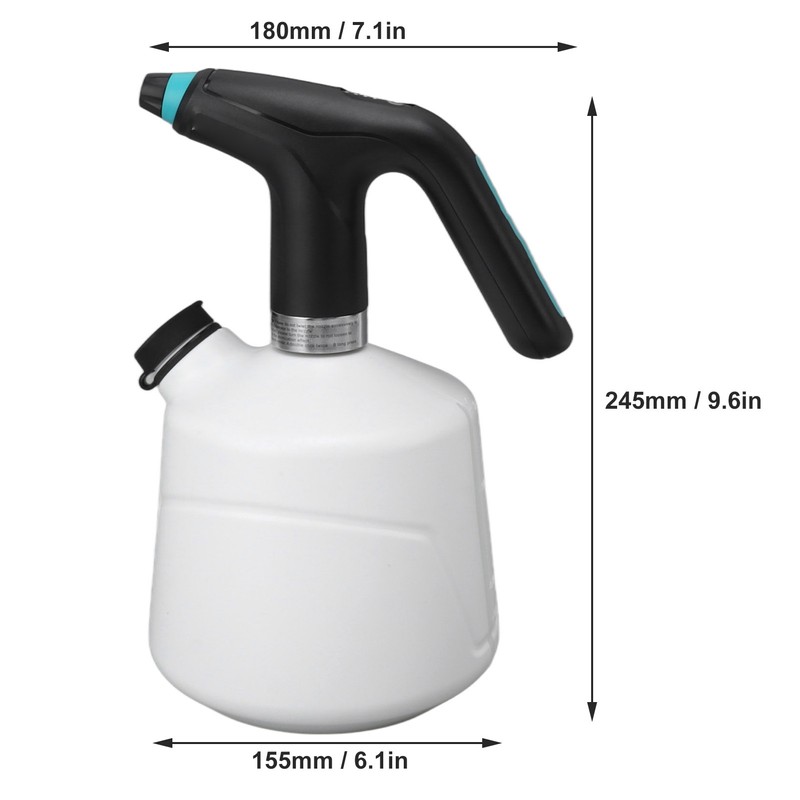 Electric Plant Spray Bottle Large Capacity Rechargeable Mini Automatic Sprayer