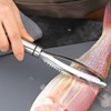 HXHWKEN Fish Scaler 304 Stainless Steel Professional Fish Scale Remover