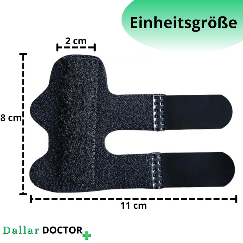 Finger Splint Adjustable for Snap Fingers, Tendinitis, Arthritis or Fracture