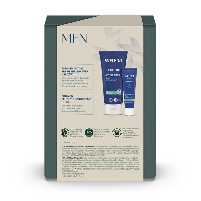 WELEDA Bio For Men Gift Set