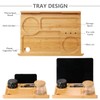 BAWADE Premium Bamboo Storage Box with Lock