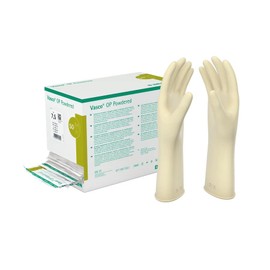 Vasco Surgical Powdered Latex Gloves Size 7.5 Natural White