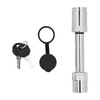 Barbell-Style Hitch Pin Anti-Theft Tow Receiver Locking Coupler with 2