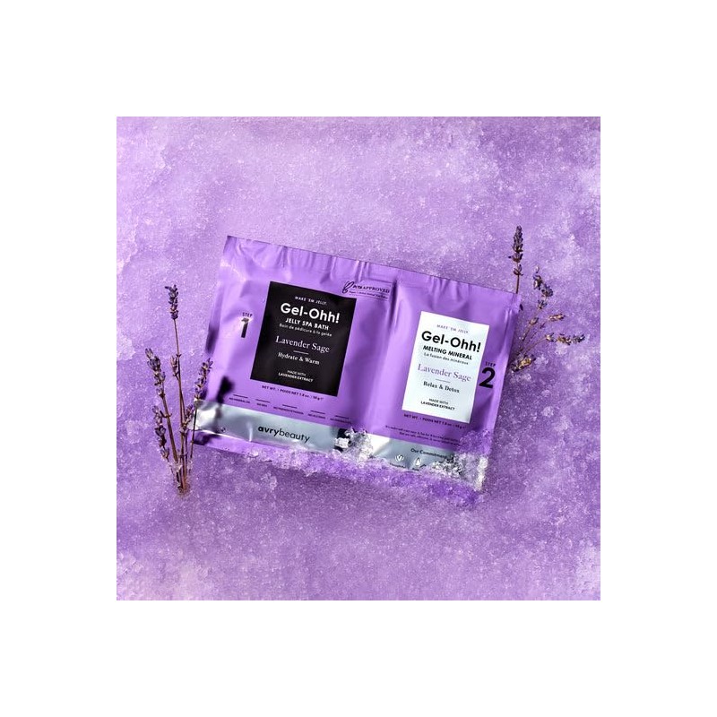 AvryBeauty Gel-Ohh Jelly Spa - Lavender, 1 ct.