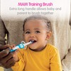 MAM Baby's Brush Set (2 Training Toothbrushes, 1 Safety Shield),