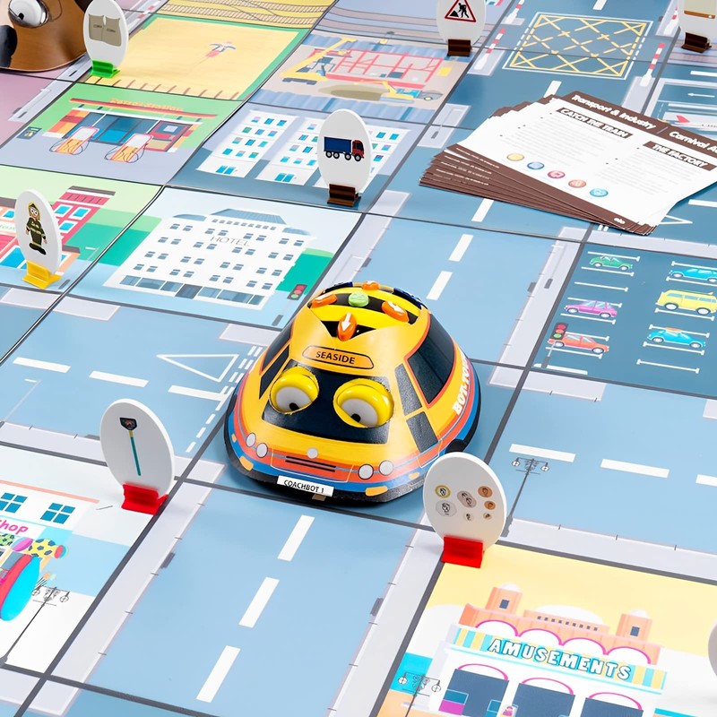 Seaside Activity Tin Accessories for Bee-Bots & Blue-Bots Robotics