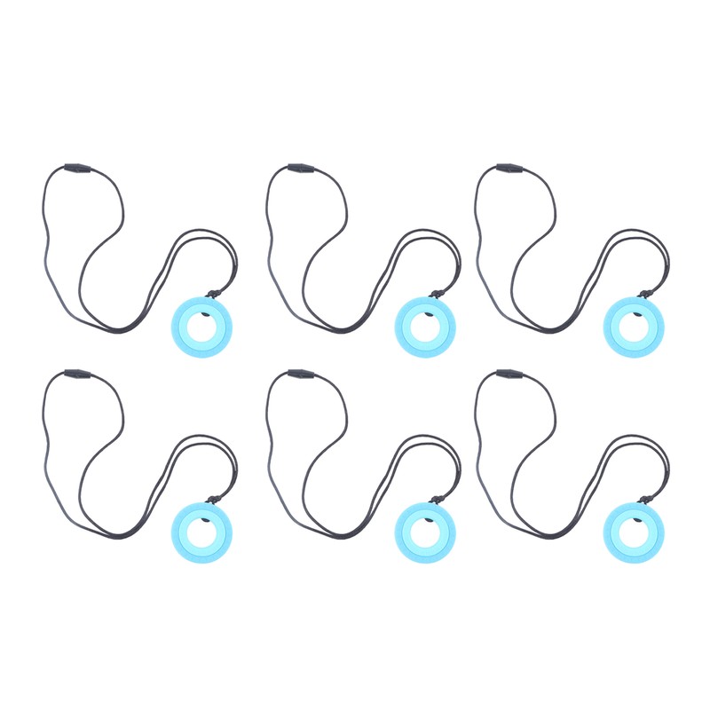10PCS Chew Sensory Necklace Safe Soft Silicone Teeth Grinding Kids
