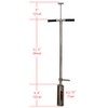 INTBUYING 40'' Soil Sampler Probe 2.7''Dia Probe with 9.8inch Sample