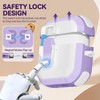 with Safety Lock for AirPods 4th Generation Case 2024, Unique