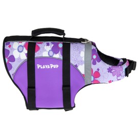 PlayaPup Dog Life Jacket, Large, Orchid