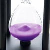 Bellaware 60 Minute Wooden Sand Timer Sand Timer - Purple