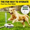 TrioGato Outdoor Dog Pet Water Sprinkler Easy Activated Dog Water