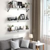 Heimlove Floating Shelves for Wall, 36 Inch Long Wood Floating