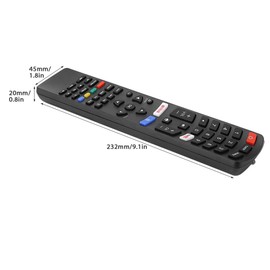 TV Smart Remote Control Replacement for TCL RC311S 06-531W52-TY02X