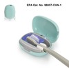ELMWAY UV Sanitizer Toothbrush Case, Portable Mini Toothbrush Holder, Rechargeable