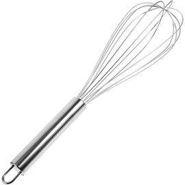 Luxshiny Batidor De Huevos De Acero Inoxidable Batidora Manual Para Mezcla De Cocina Y Batir En Tazón Pequeño Utensilio Para Hornear Fácil De Sostener 11.81 in