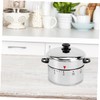 Ciieeo 2Pcs Stainless Steel Cooking Timer Manual Mechanical Countdown Timer