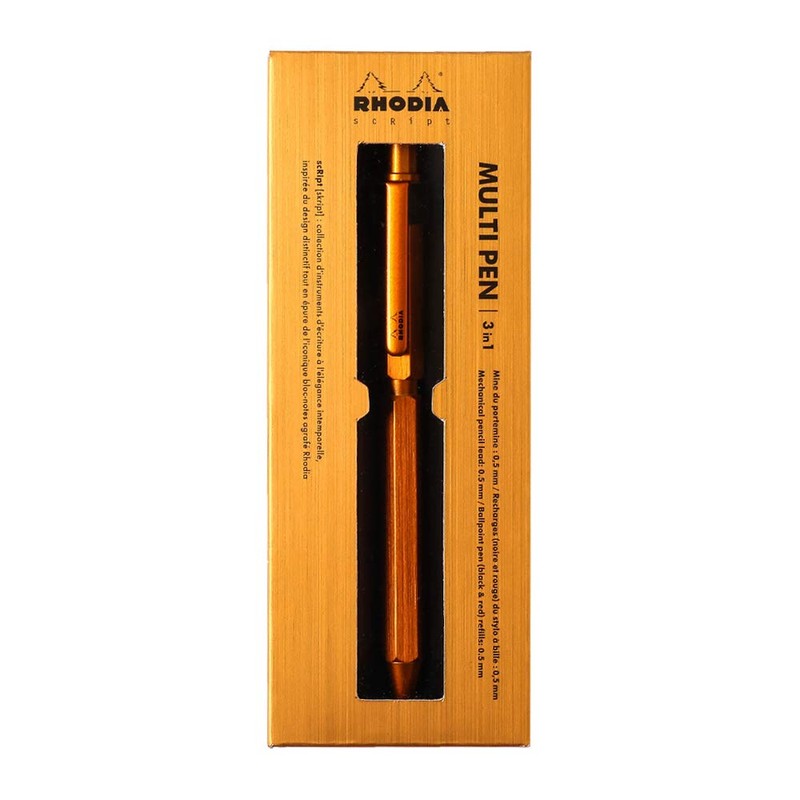 RHODIA 9340C - 3 in 1 scRipt Multipen 2 Ballpoint