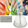 150ml Nail Art Pump Dispenser Transparent Liquid Container Pressing Bottle