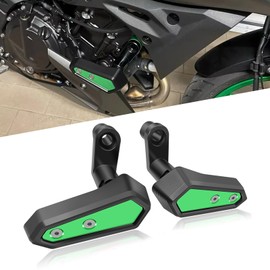 for NINJA500 Z500 SE Ninja 500 z500 se 2024 2025 Accessories Engine Anti-Fall Protection Cover Motorcycle Body Anti-Fall Block Side Cover Protection Frame Slider Impact Engine Drop pad (Green)