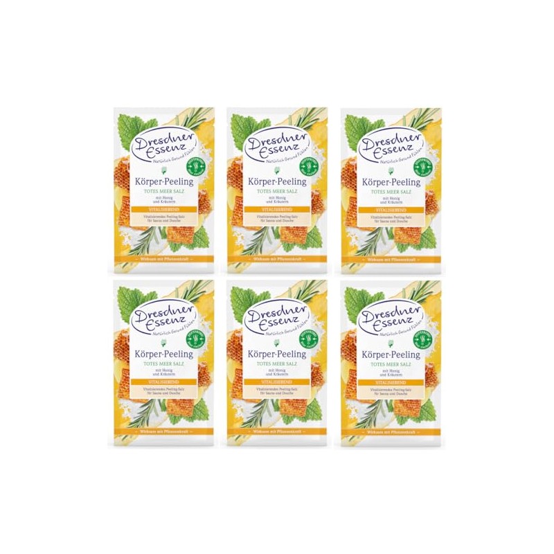 Dresdner Essenz Dead Sea Salt Peeling Honey / Herbs 6
