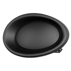 Multiple Manufactures 2017-2019 Nissan Qashqai Driver Side Fog Light Cover; Black Textured Finish; Made Of Pp Plastic Partslink NI1038155