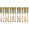 12 x One Inch Paint Brushes 1" | 25mm Disposable
