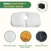 cat Fountain Filter, 16 Activated Carbon Filters+16 Sponge Filters