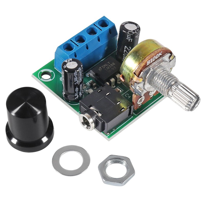 JUITAO 6Pcs LM386 Audio Amplifier 10W Mini Power Amplifier Board