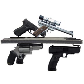 Gun Storage Solutions Handgun Hangers - Handguns Metal Display Stand (Variety Pack)