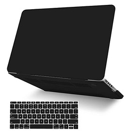 KECC Compatible with MacBook Pro 16 inch Case Cover 2021 2022 Release M1 Pro/Max A2485 with Touch ID Plastic Hard Shell + Keyboard Cover (Matte Black)