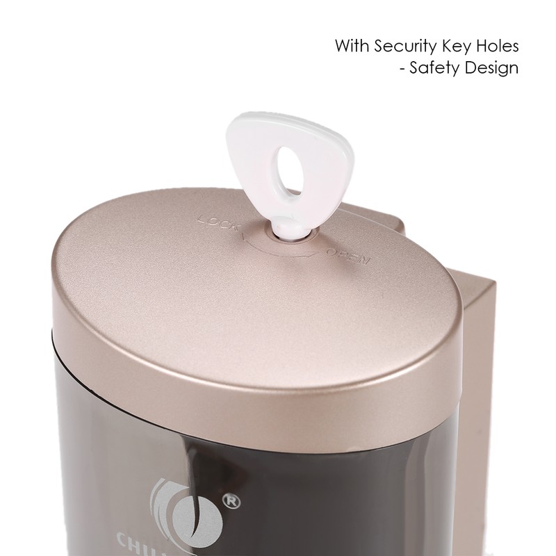CHUANGDIAN Manual Hand Soap Dispenser with Double Sided Foam Tape
