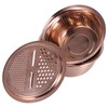 Multipurpose Water Basin Drain Basket with Vegetable Cutter Grater Stainless