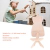Dollhouse Wooden Mannequin 1:12 Lightweight Mini Clothes Display Holder Model