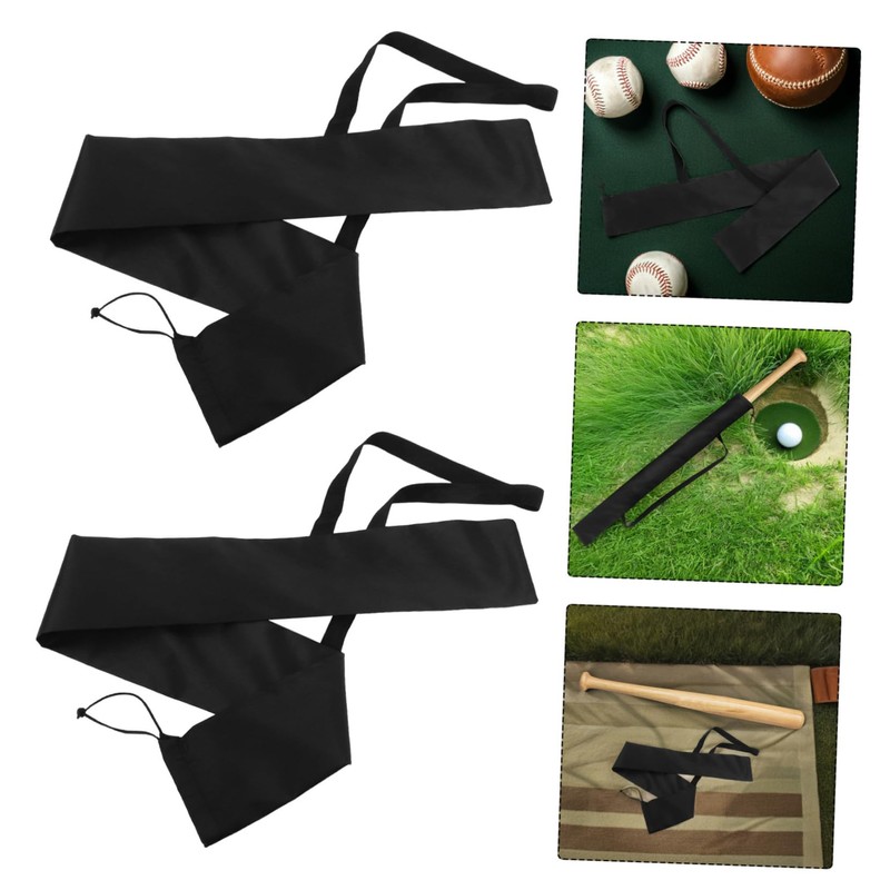 MAGICLULU 2pcs Baseball Bat Carrier Bag: Versatile Oxford Cloth Softball