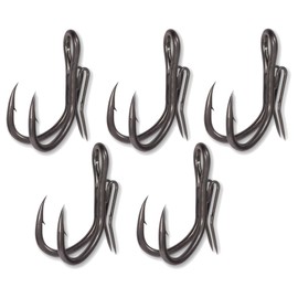 Black Cat Ghost Twin Hooks DG – 5 Catfish Hooks, Size: 4/0