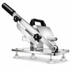 Manual Food Slicer with Adjustable Thickness – Stainless-Steel Lever Cutter