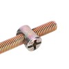 Luatoxry M6 x 80mm Bunk Bed Replacement Hardware, 10Pcs Nuts