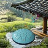 LONCHAN Rain Drum for Outside Garden, 6-Inch Steel Tongue Drum