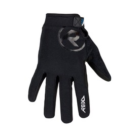 REKD Status Multisport Glove, Hard-Wearing, Breathable, Perfect for BMX, Scooters Black Extra Large