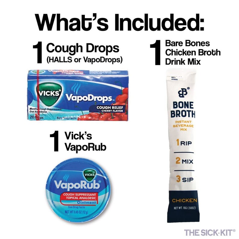 THE SICK-KIT - 15+ Feel Better Essentials for Cold, Flu,