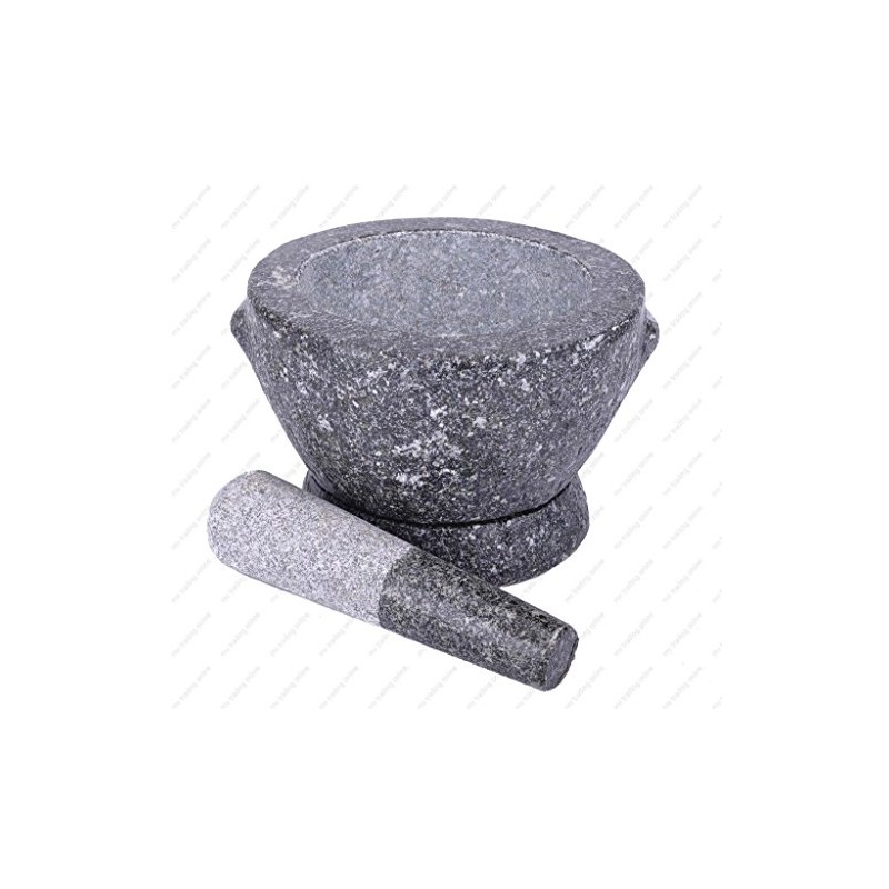 M.V. Trading Kruk Thai Stone Mortar and Pestle, 2+ Cup