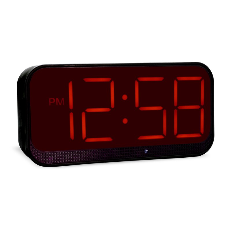 Acctim Silas LED Wireless Alarm Clock, 2-inch Display with Adjustable