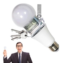 COTIACCV Caja Fuerte Oculta, Cajas Fuertes para Bombillas, Compartimento Secreto Oculto para Ocultar Dinero, Oculte de Forma Segura, Joyas y Objetos de Valor, Adecuado para Usar en Habitación/Oficina.