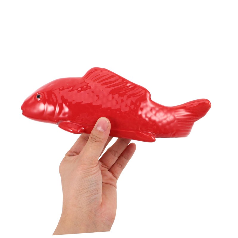 BUGUUYO Ceramic Fish Tank Floating Duck Ornament Engaging Aquarium Decor