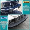 Car Alloy Black Front Bumper Protection Pedal Corner Cover Compatible